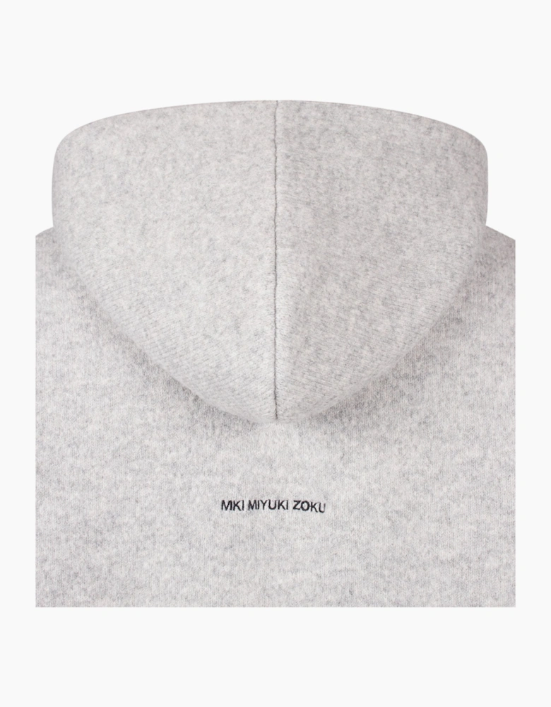Relaxed Box Fit Double Knit Hoodie