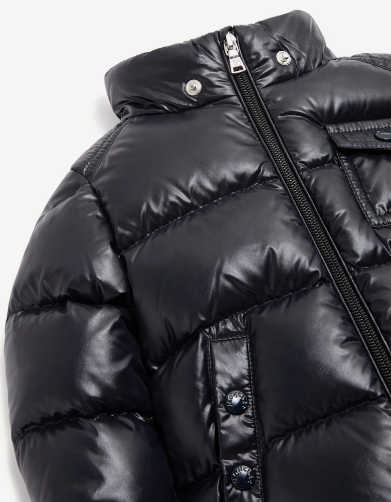 Moncler Enfant Baby Boys Down Padded K2F Jacket in Navy