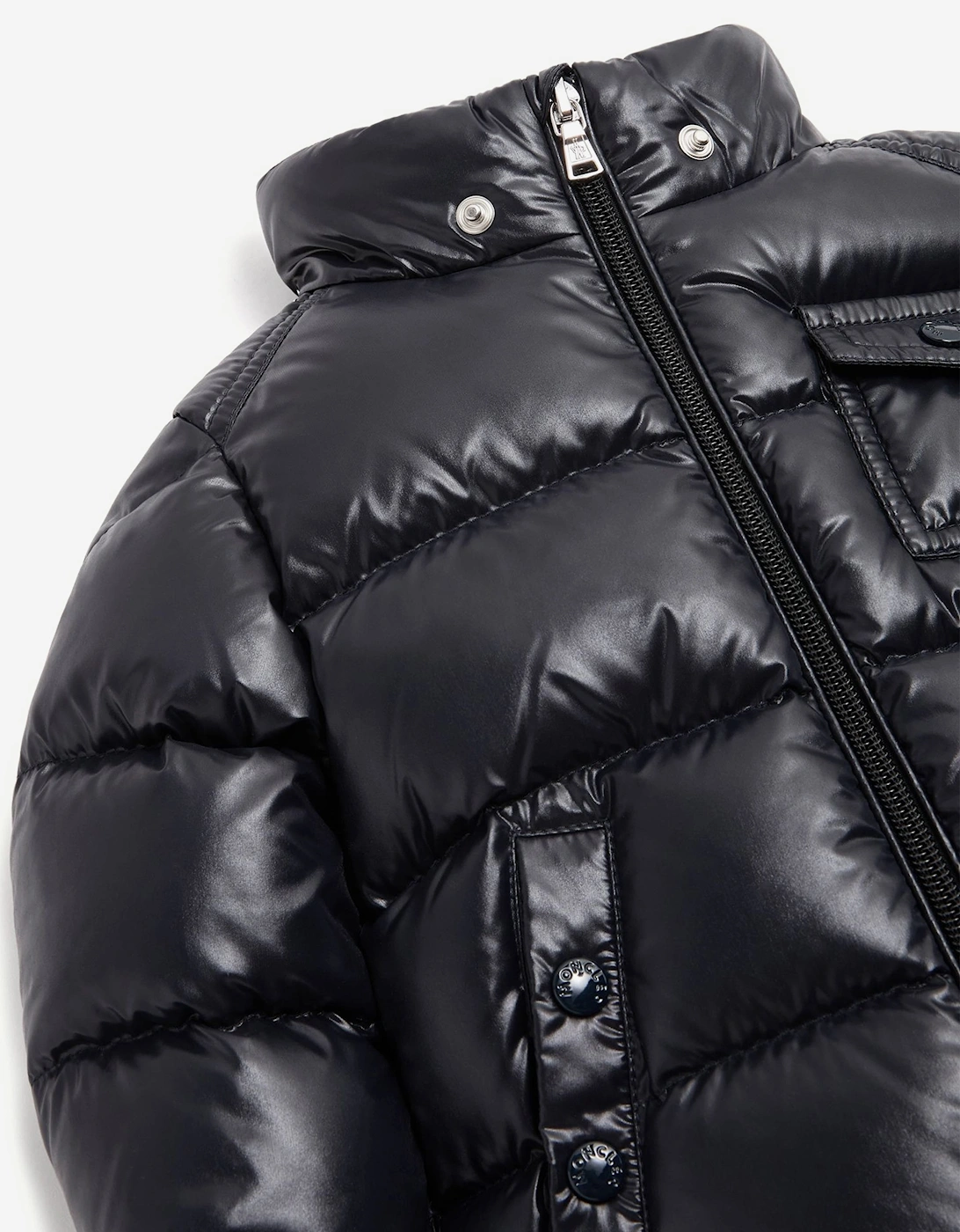 Moncler Enfant Baby Boys Down Padded K2F Jacket in Navy