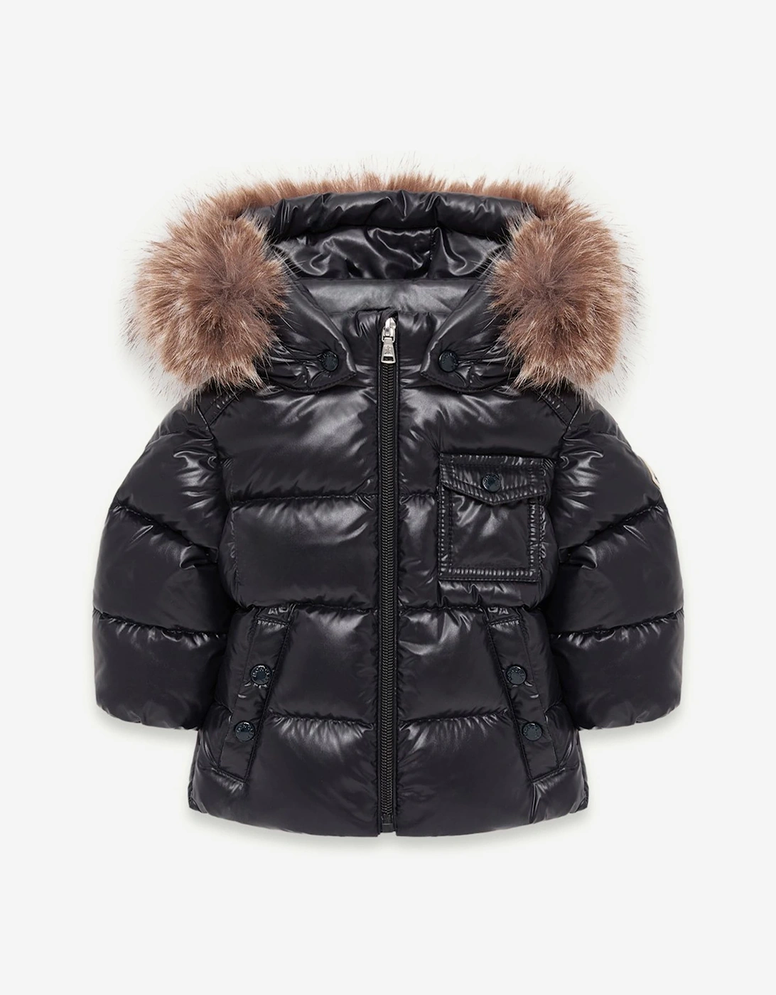 Moncler Enfant Baby Boys Down Padded K2F Jacket in Navy