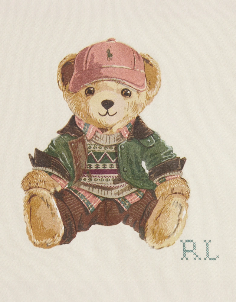 Ralph Lauren Baby Boys Polo Bear Tracksuit in Brown