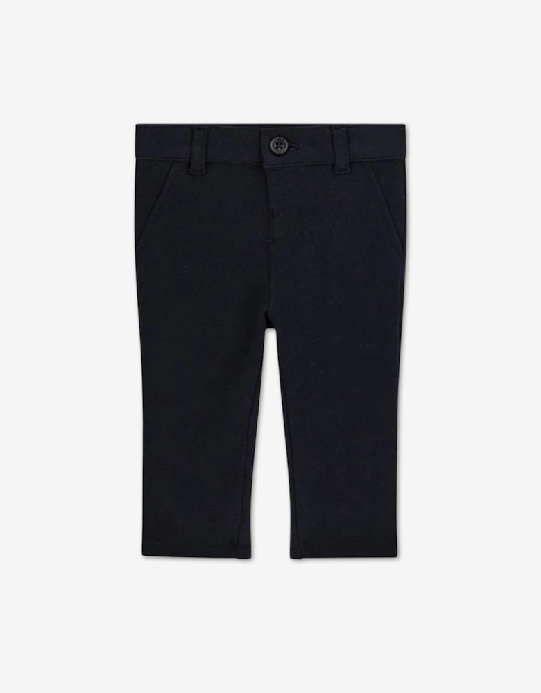 Guess Baby Boys 3 Piece Trouser Set in Navy