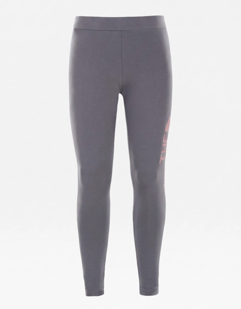 The North Face Girls' G Cot Bl Leg Leggings in Grey