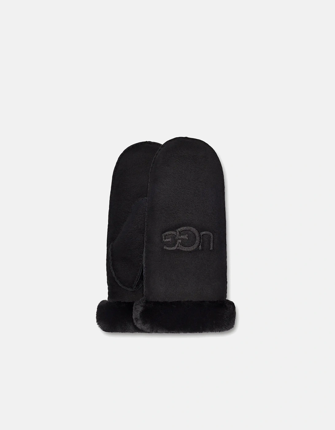 SHEEPSKIN EMBROIDER MITTEN