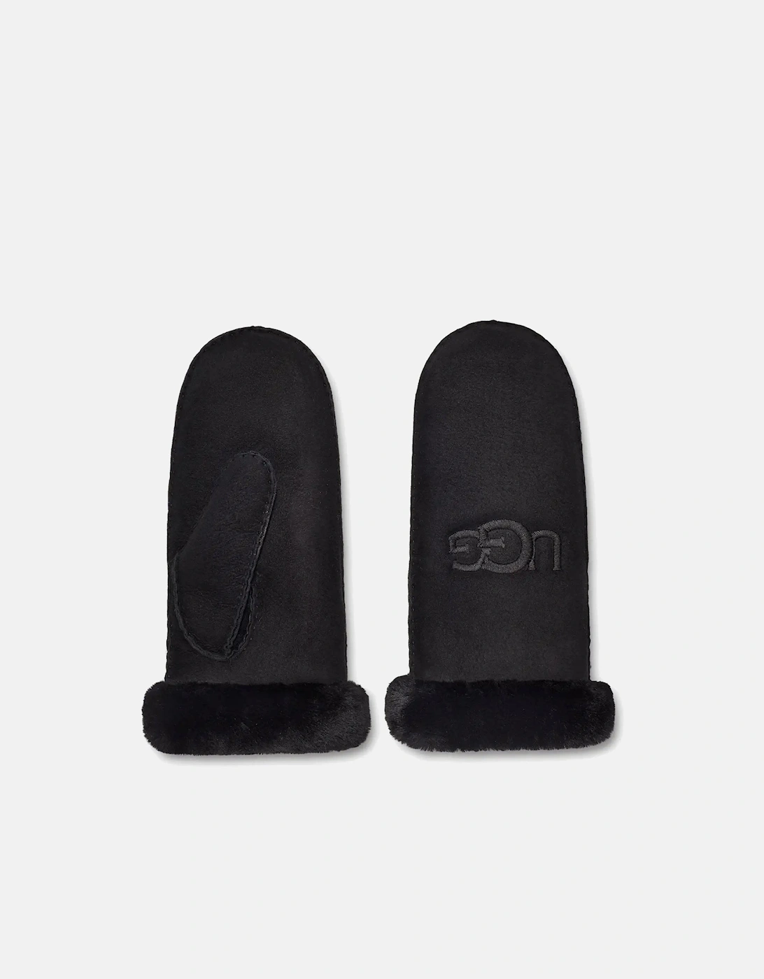 SHEEPSKIN EMBROIDER MITTEN