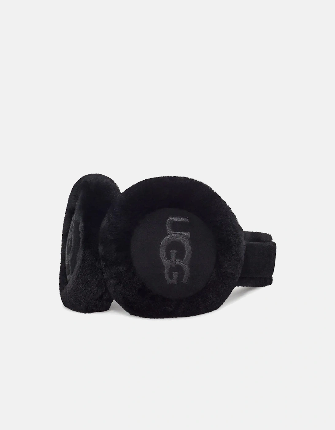 SHEEPSKIN EMBROIDERY EAR MUFF