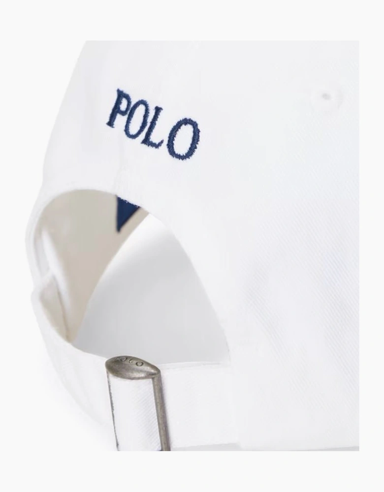 Polo Ralph Lauren Cotton Chino Baseball Cap in White