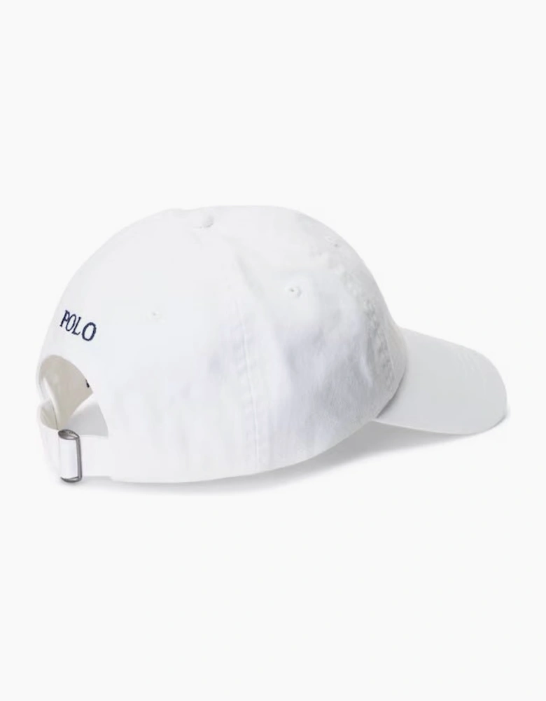 Polo Ralph Lauren Cotton Chino Baseball Cap in White