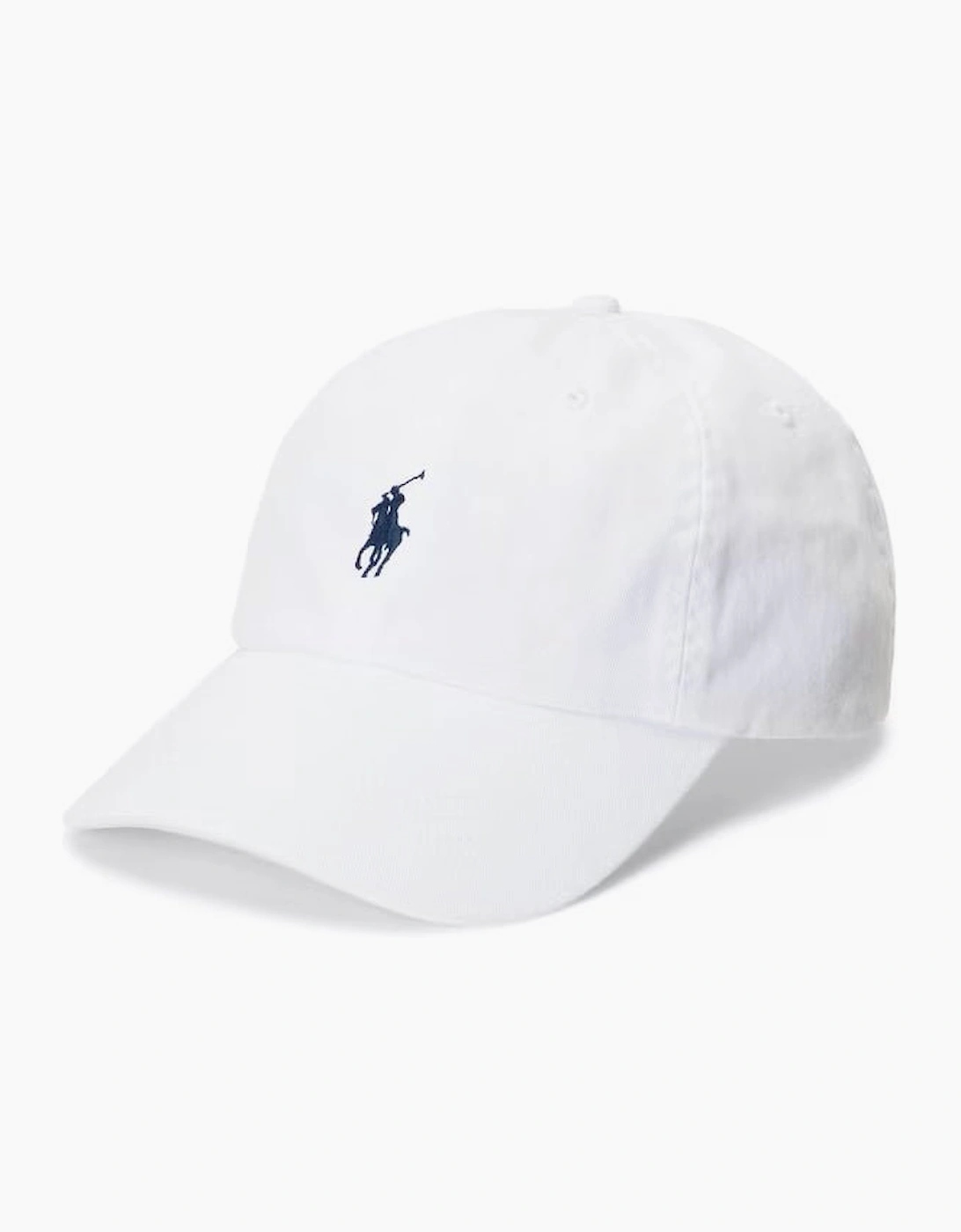 Polo Ralph Lauren Cotton Chino Baseball Cap in White
