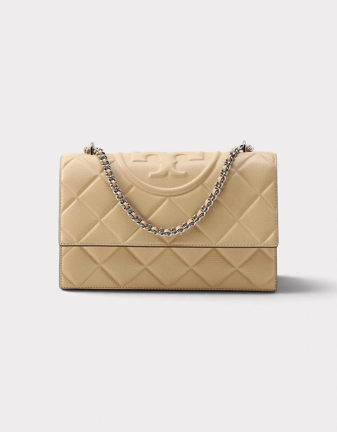 Fleming Convertible Shoulder Bag Vanilla Beige