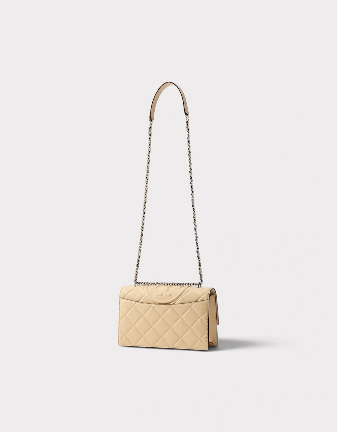 Fleming Convertible Shoulder Bag Vanilla Beige
