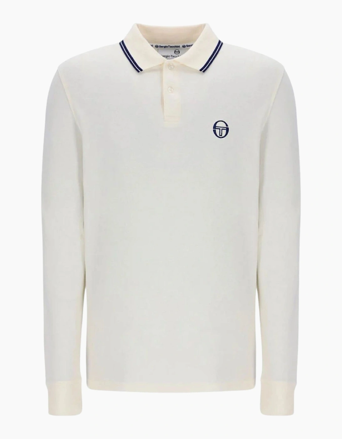 Sergio Tacchini Mens Sergio 020 Long Sleeve Polo Shirt
