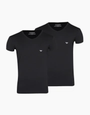 V Neck Black