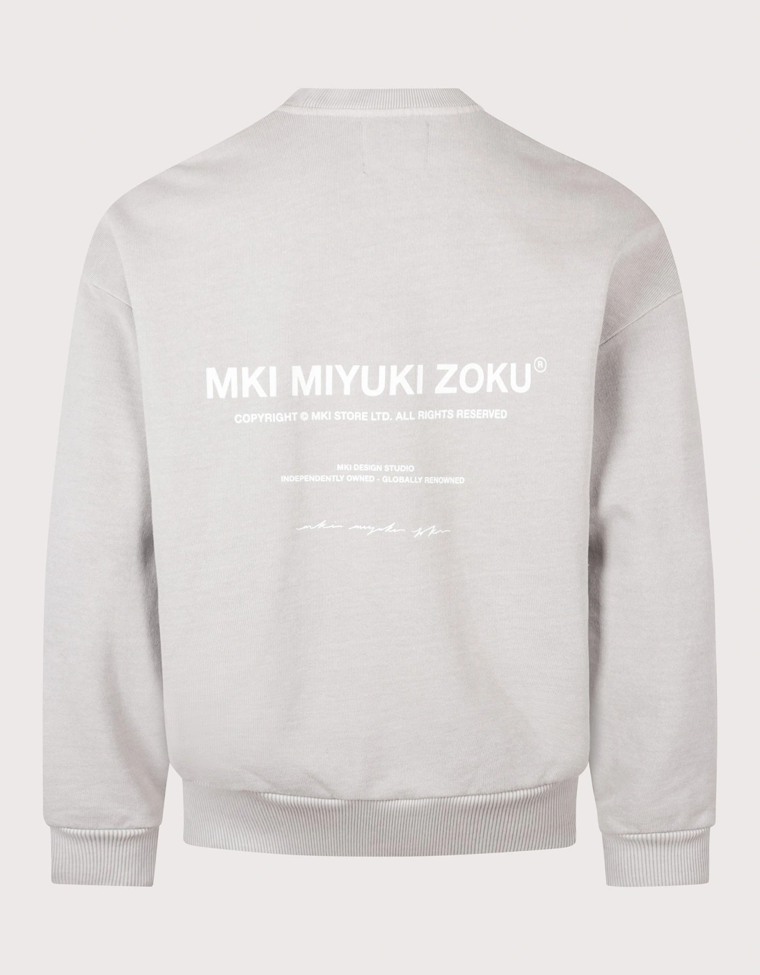 Oversized Box Fit Design Studio Crewneck Sweatshirt