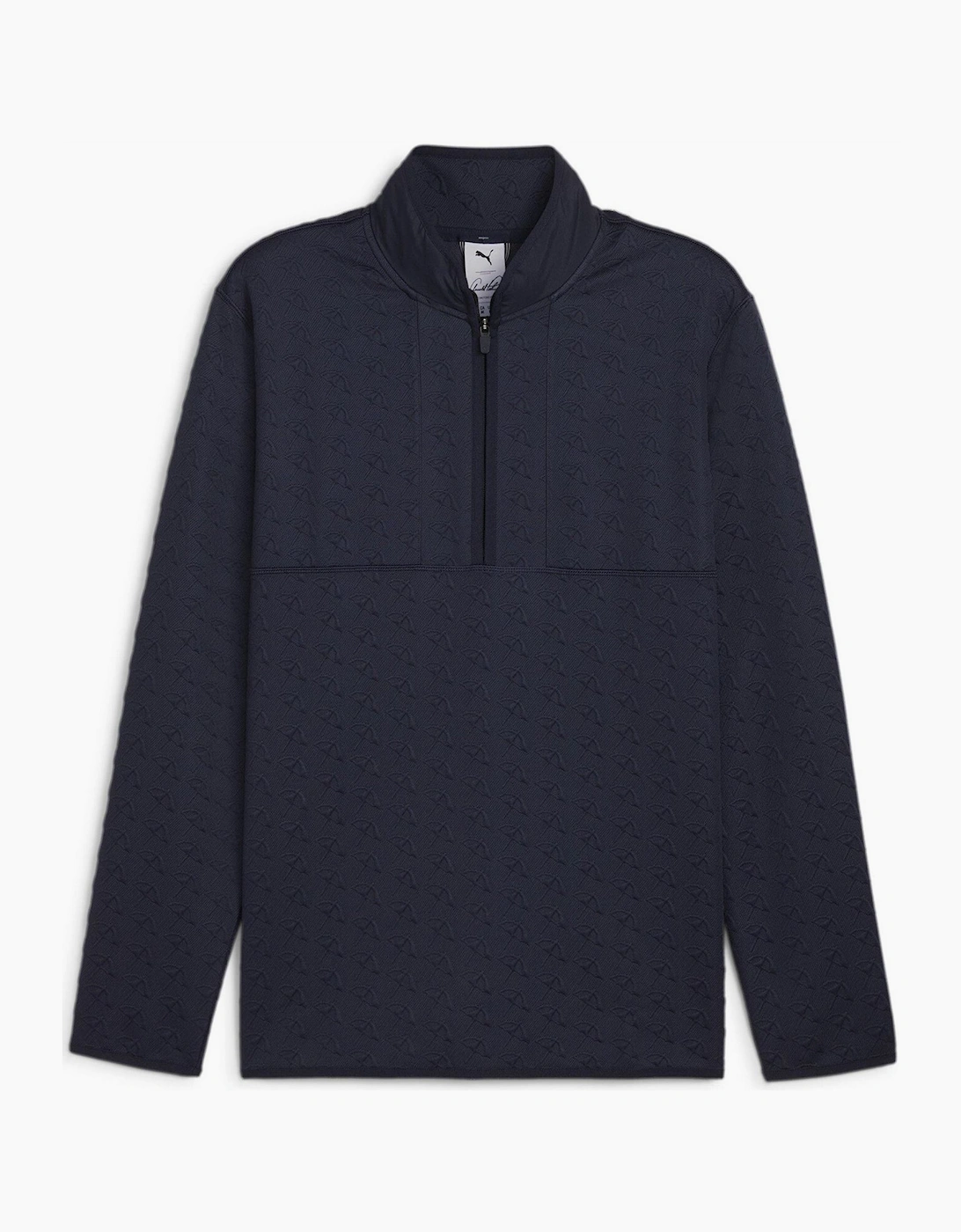Jac quarter Zip Long Sleeve Performance Polo Shirt