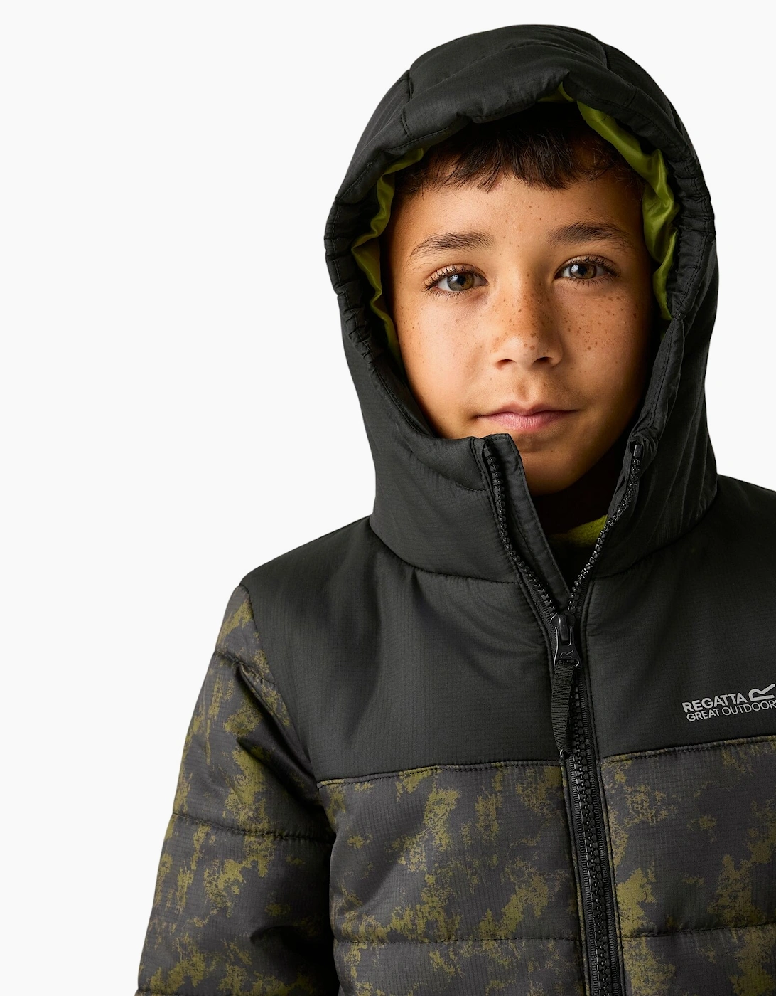 Regatta Childrens/Kids Lofthouse Distressed Camo Padded Jacket