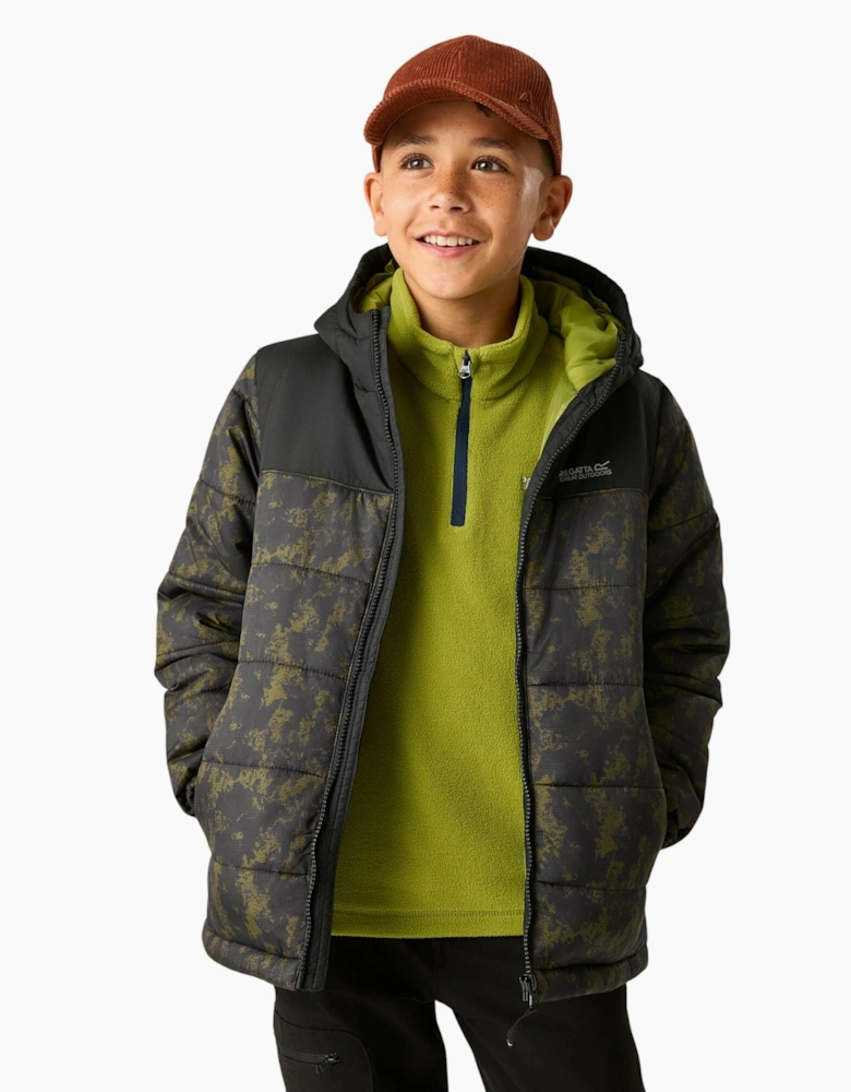 Regatta Childrens/Kids Lofthouse Distressed Camo Padded Jacket