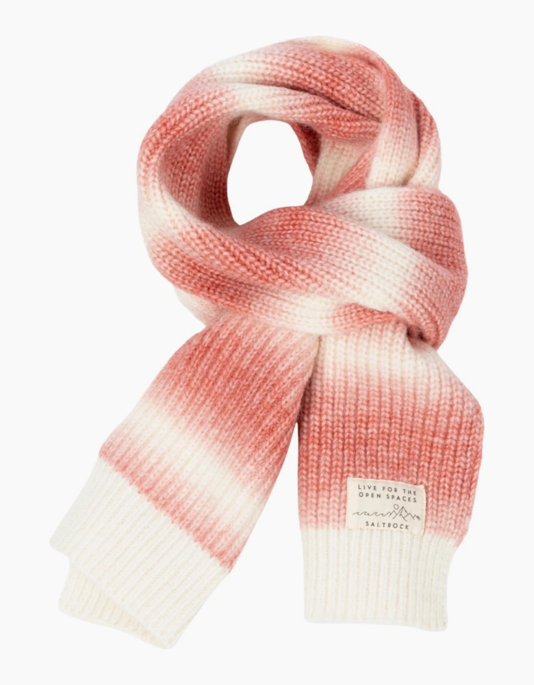Saltrock Womens Alba Knitted Scarf - Pink