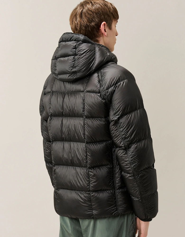 DD Shell Hooded Down Jacket Black