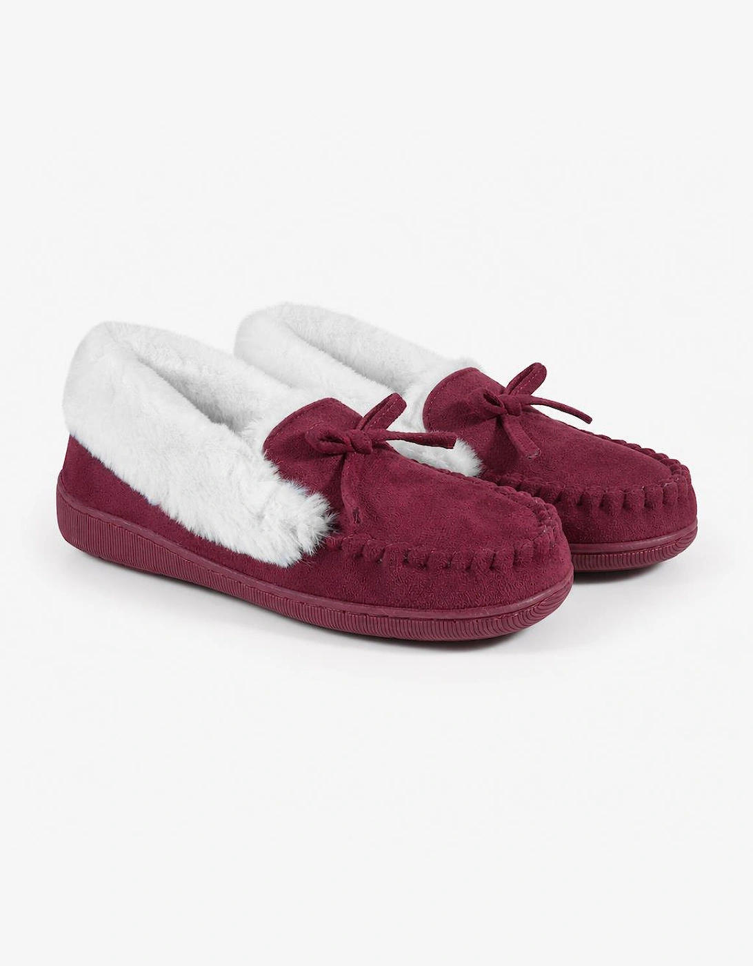 Jo & Joe KINLOCH Womens Moccasins Plum