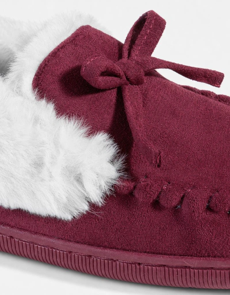 Jo & Joe KINLOCH Womens Moccasins Plum
