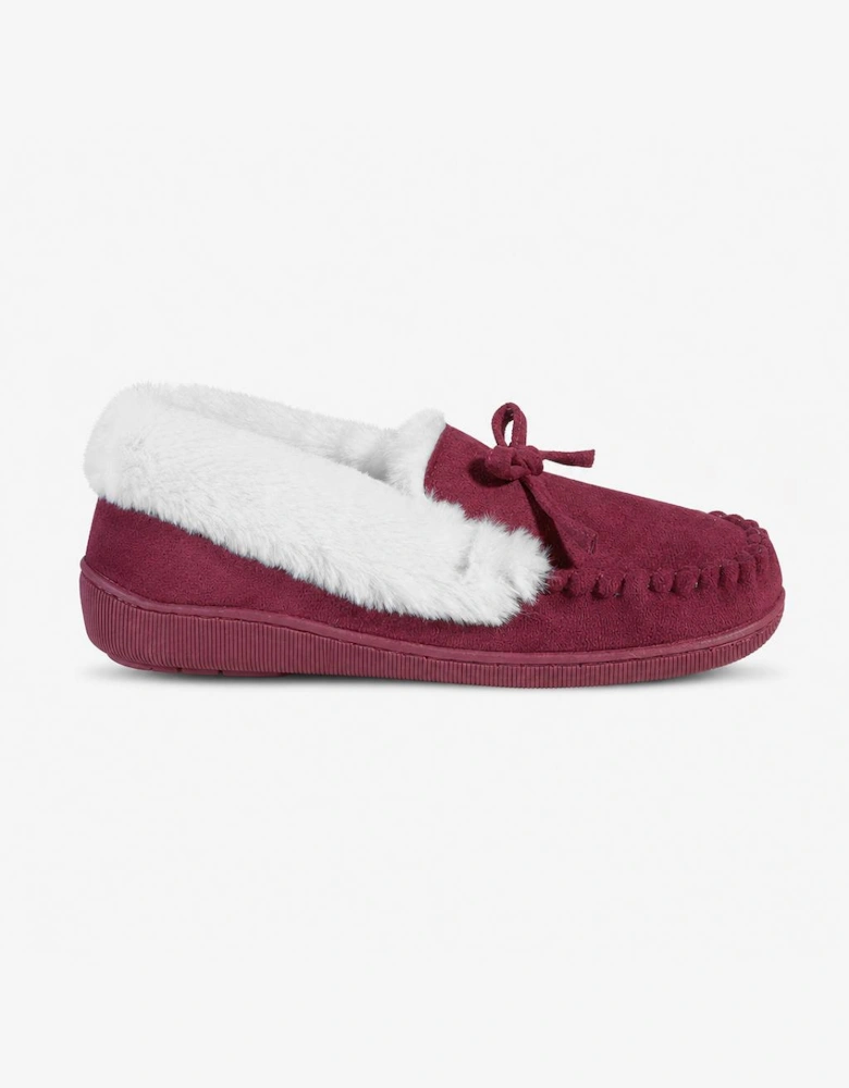 Jo & Joe KINLOCH Womens Moccasins Plum
