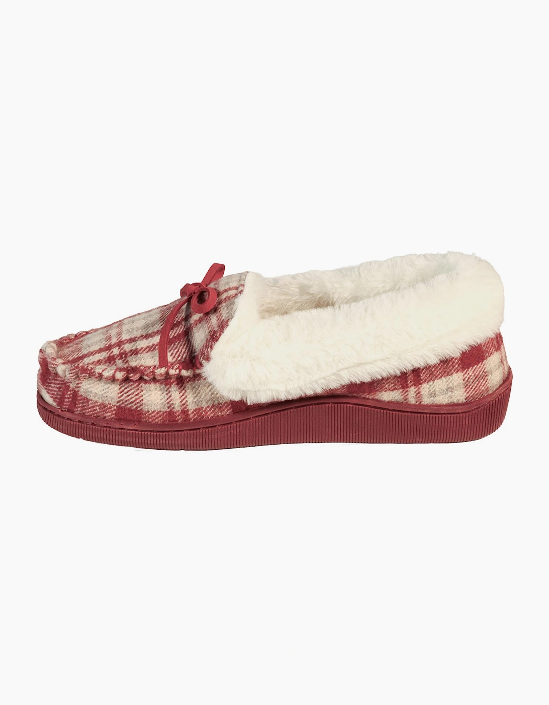 Jo & Joe CAITHNESS Womens Slipper Boots Red