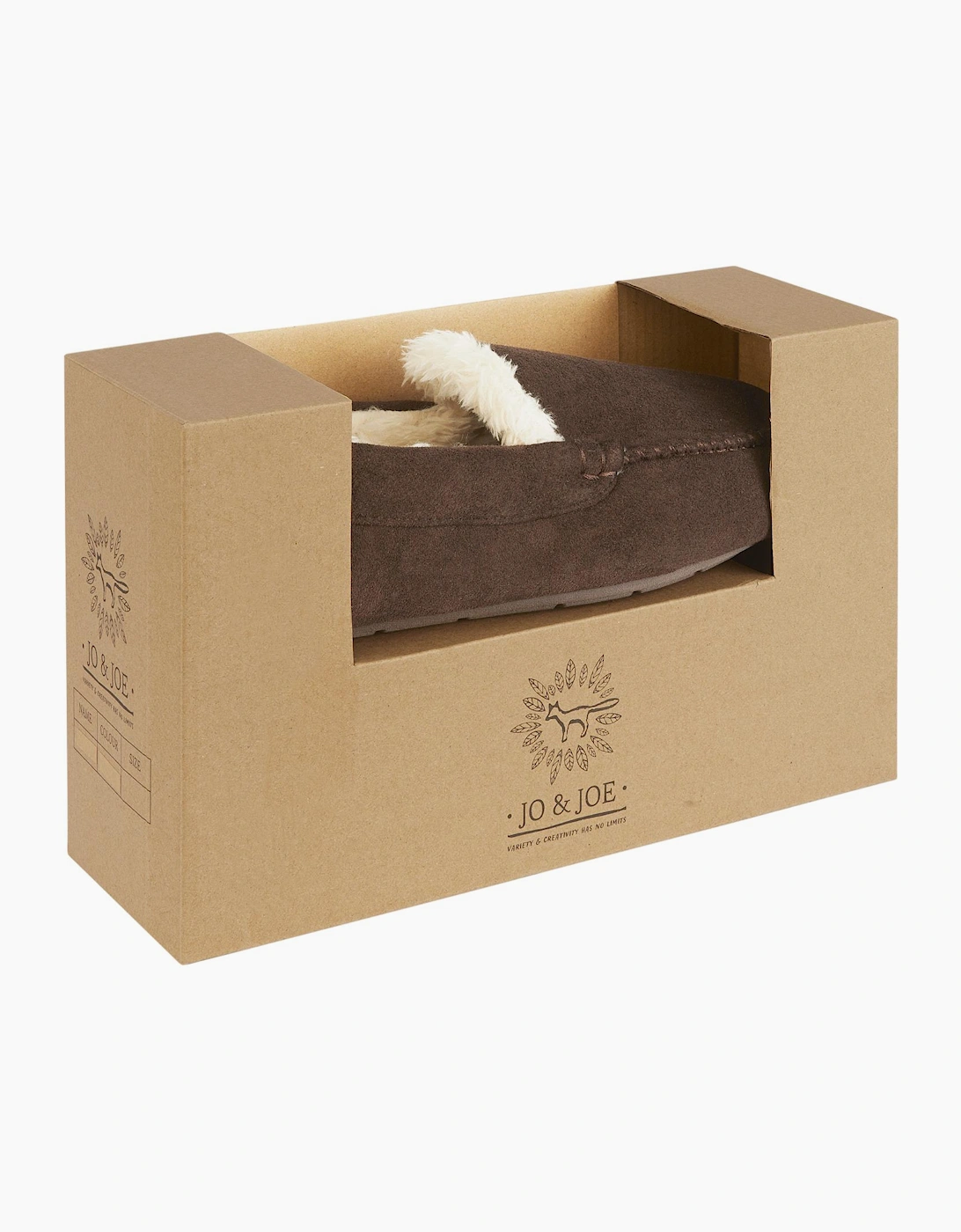 Jo & Joe ALBIE Mens Moccasins Brown