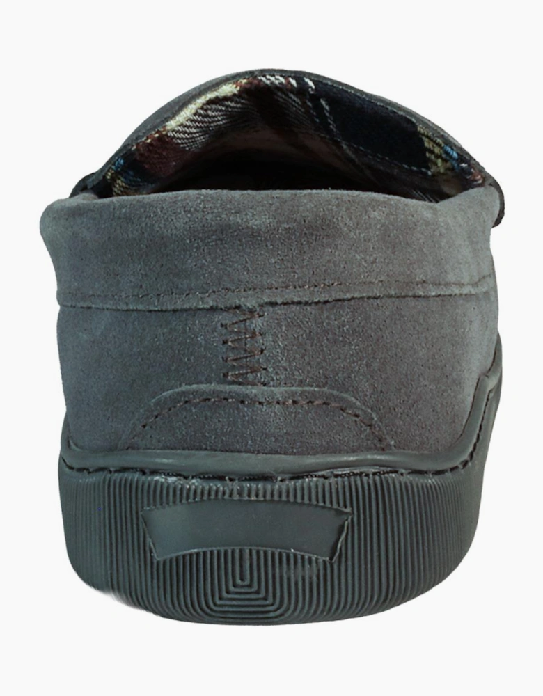 Jo & Joe BEAMSLEY Mens Moccasins Grey
