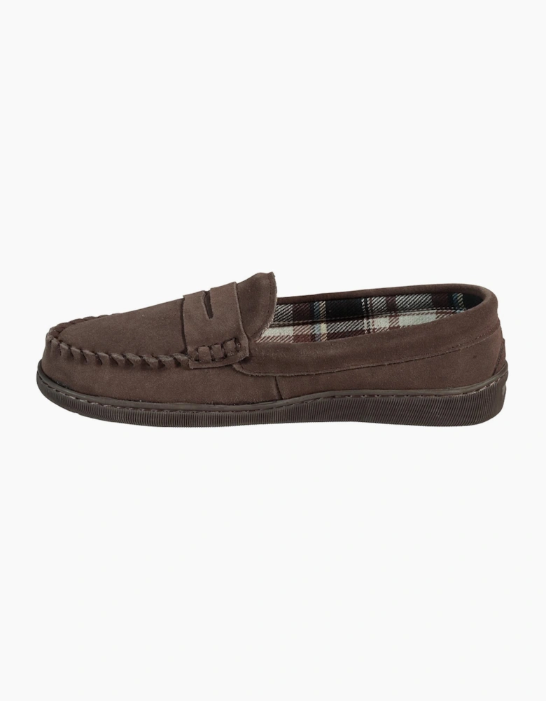 Jo & Joe BEAMSLEY Mens Moccasins Brown