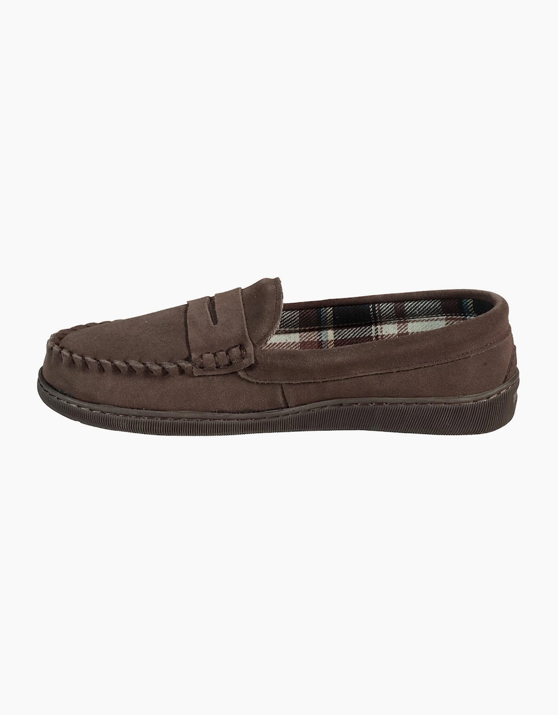 Jo & Joe BEAMSLEY Mens Moccasins Brown