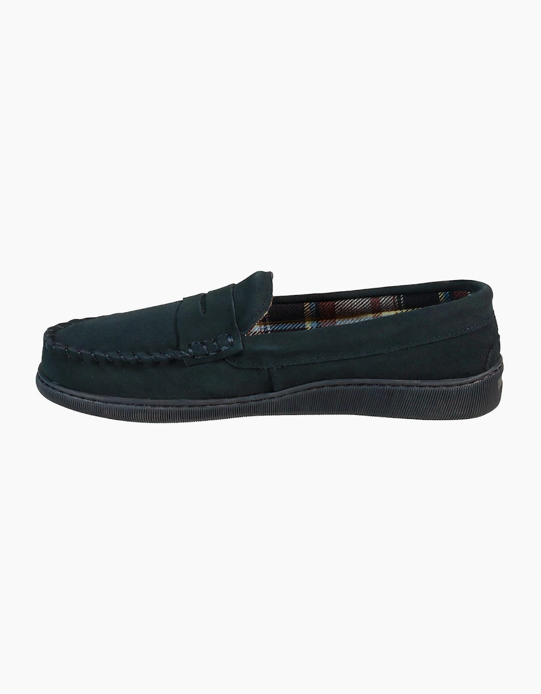 Jo & Joe BEAMSLEY Mens Moccasins Navy