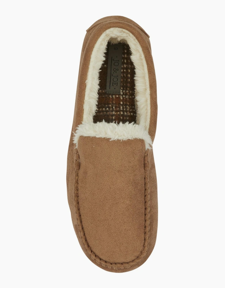 Jo & Joe ALBIE Mens Moccasins Tan