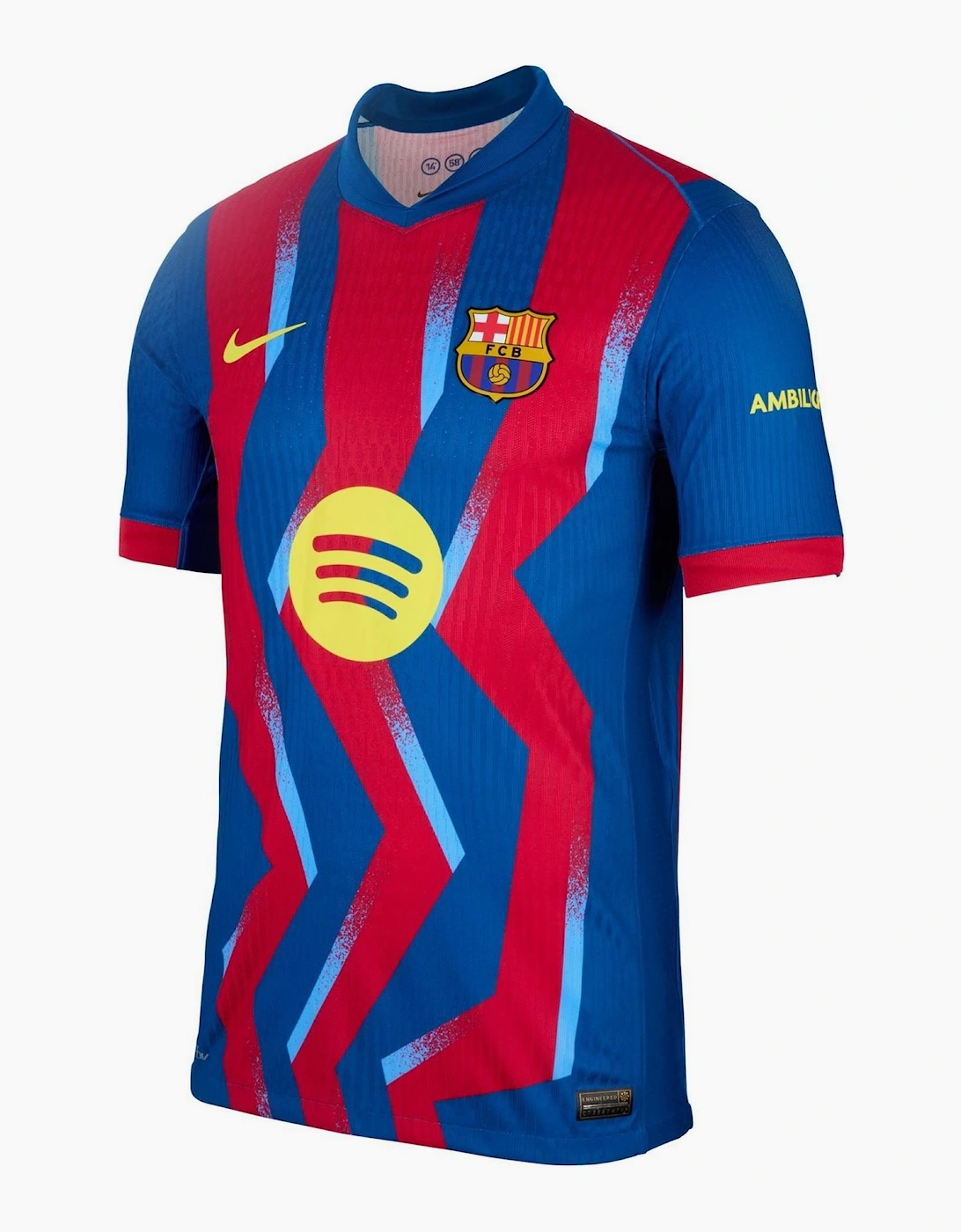 Mens Barcelona Authentic Fourth Shirt 25 26