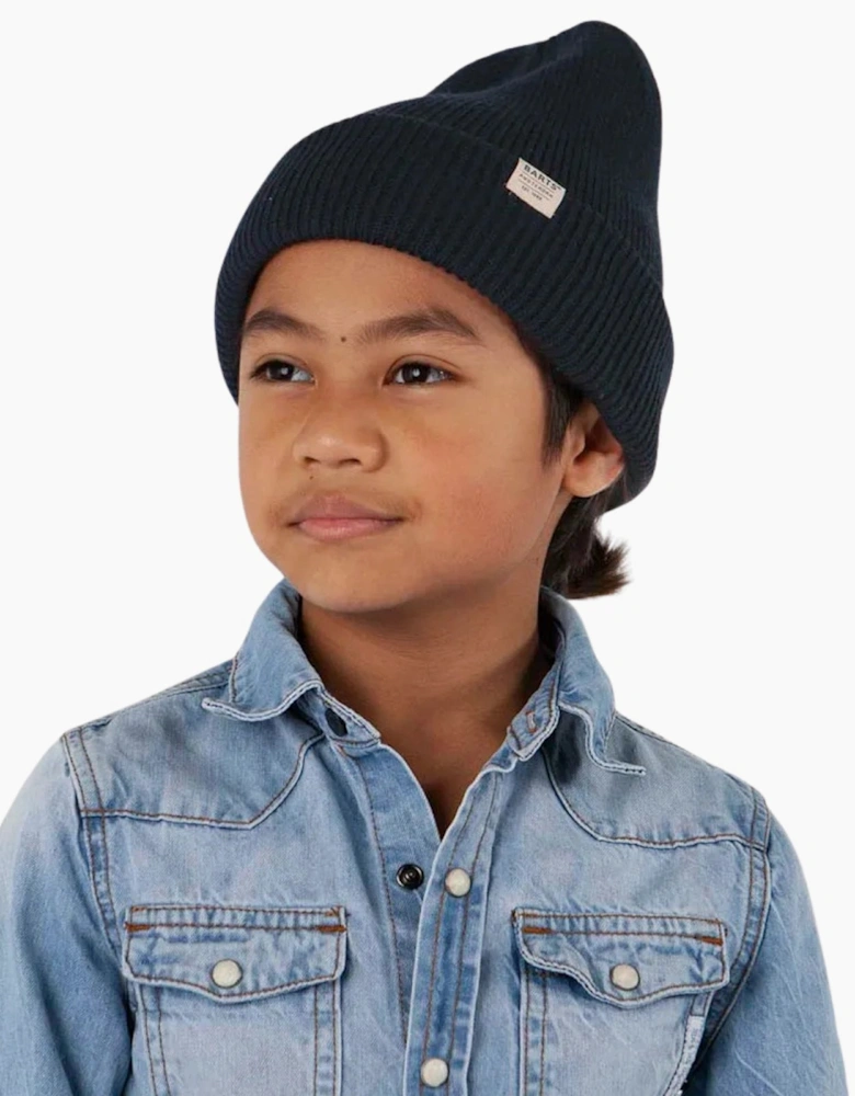 Barts Kids Kinabalu Fine Knit Cuffed Beanie Hat