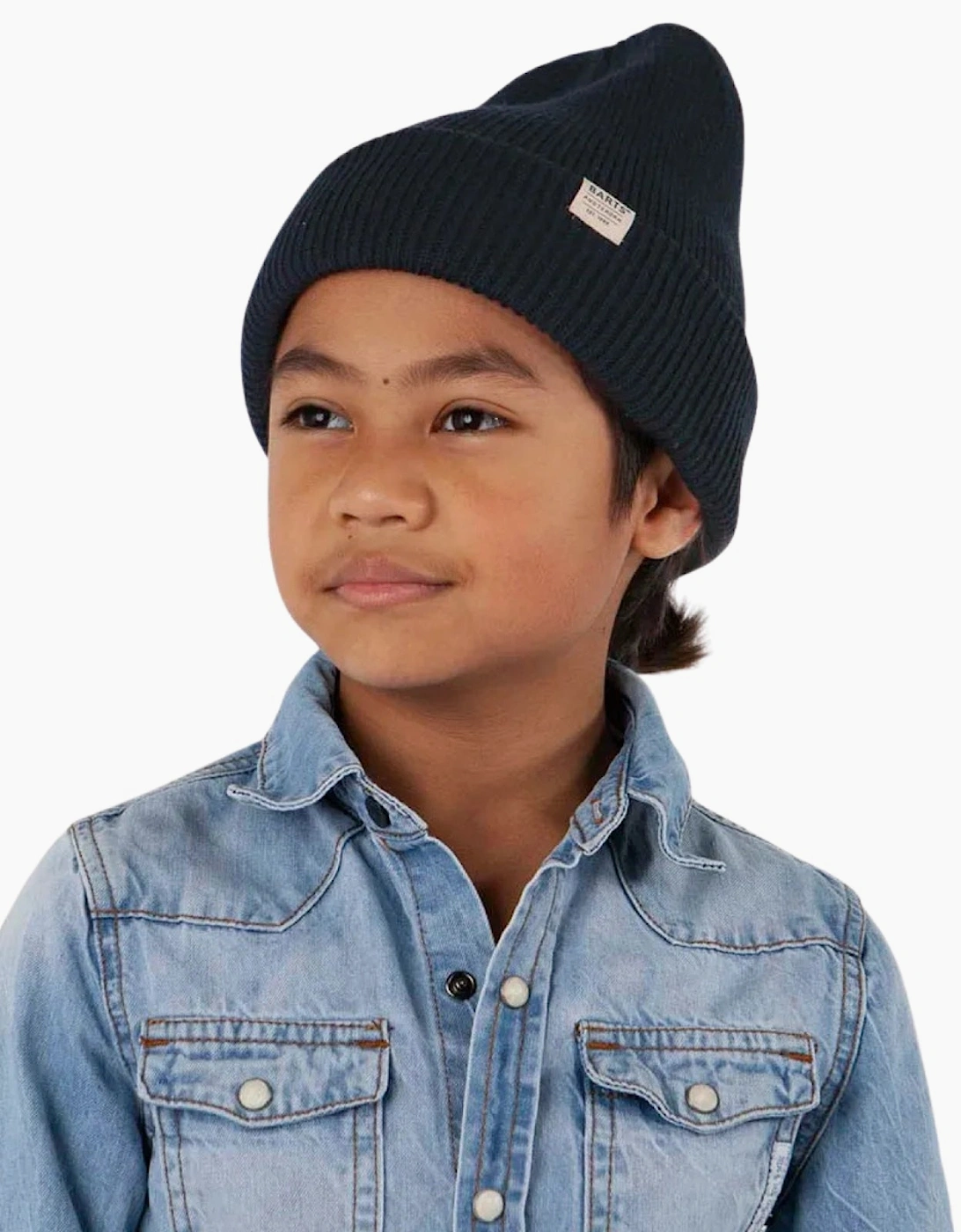 Barts Kids Kinabalu Fine Knit Cuffed Beanie Hat