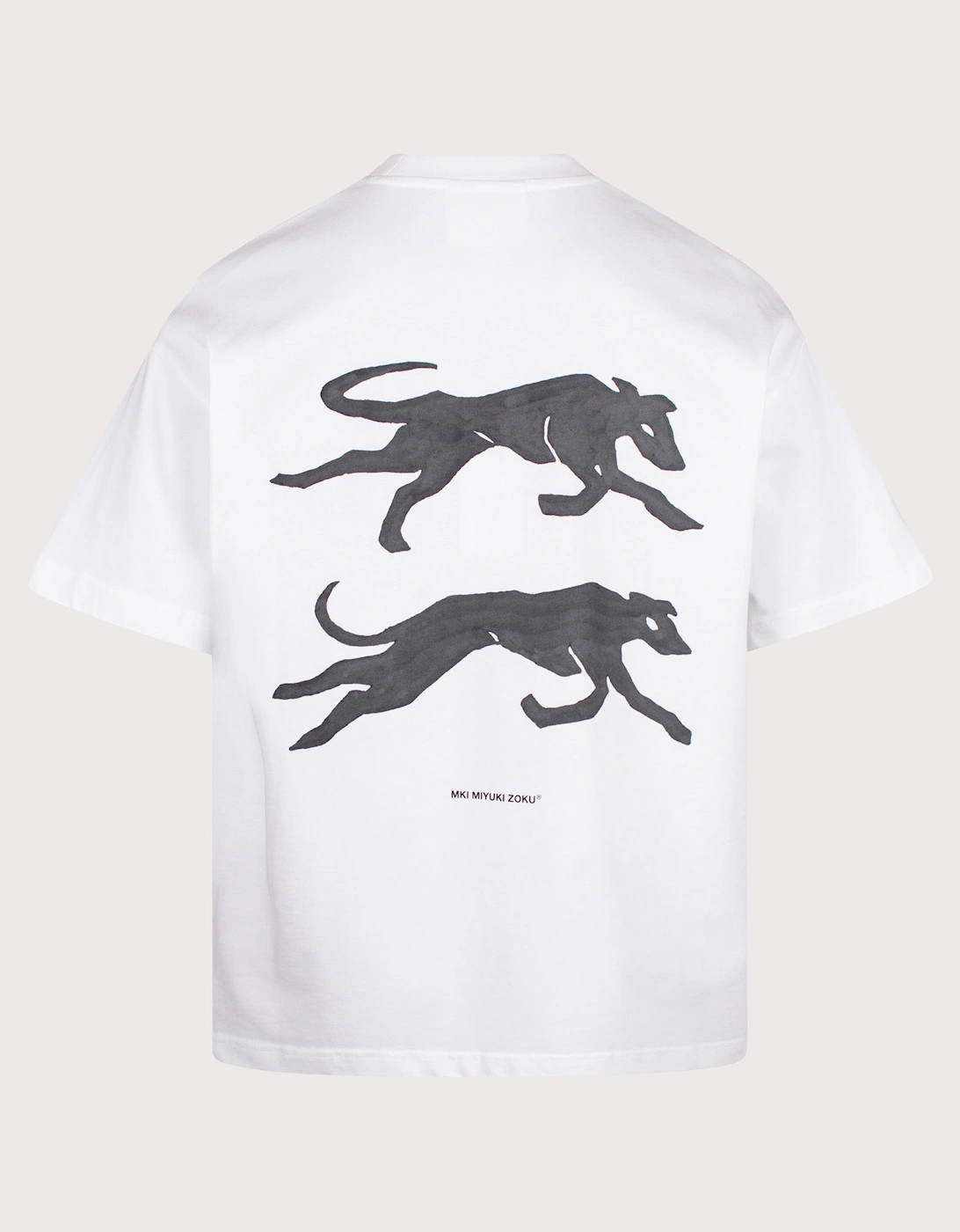 Oversized Box Fit Greyhound T-Shirt