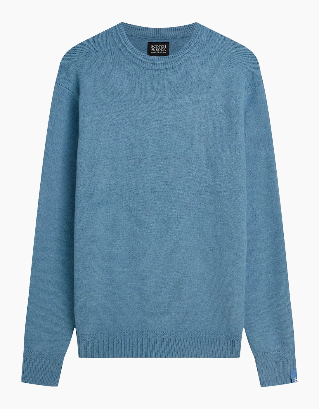 Scotch & Soda Soft Knit Regular Fit Pullover Adriatic Blue