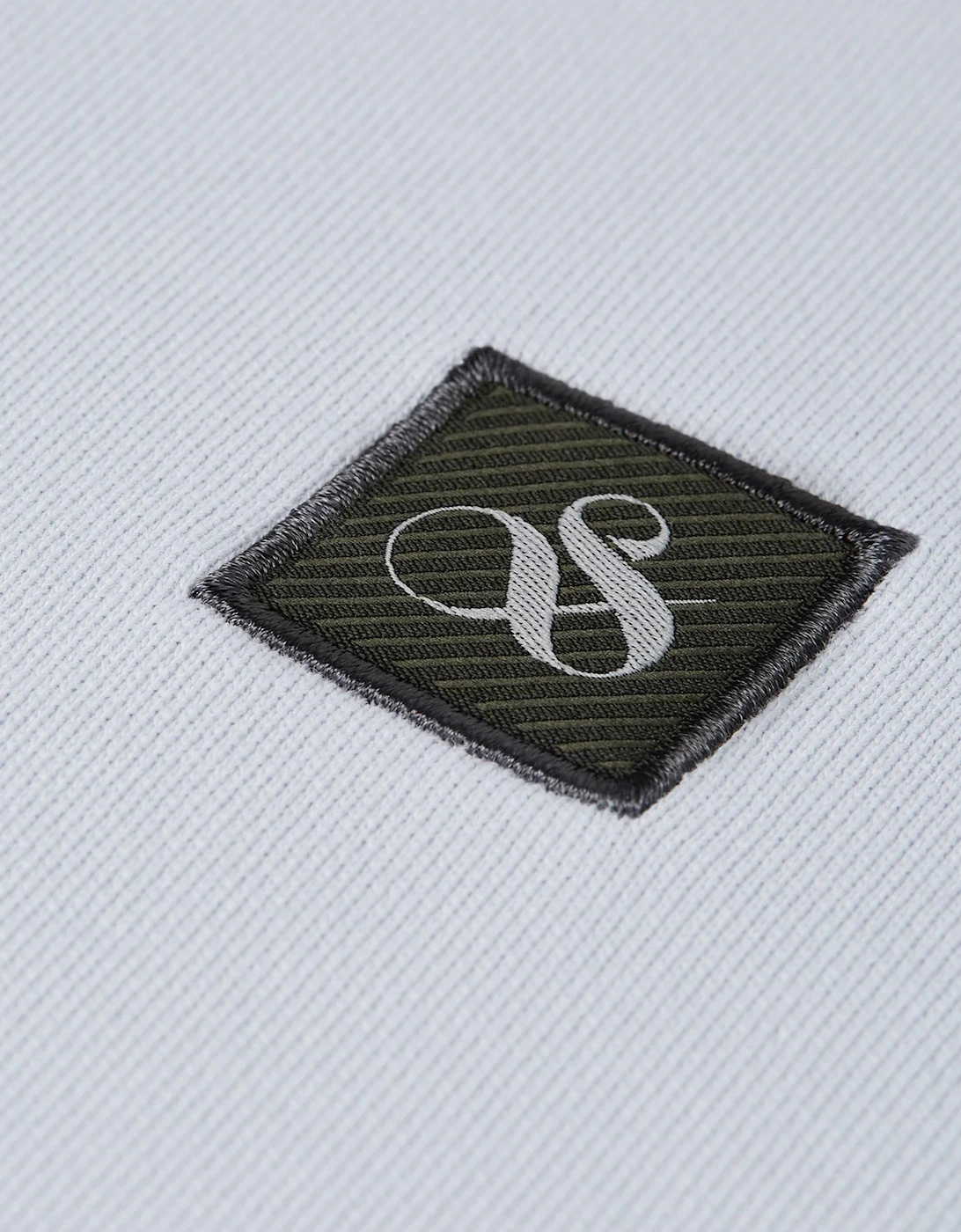 Scotch & Soda Core badge regular fit sweat shirt Grey Dawn