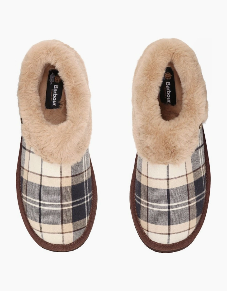 Eloise Tartan Bootie Slippers