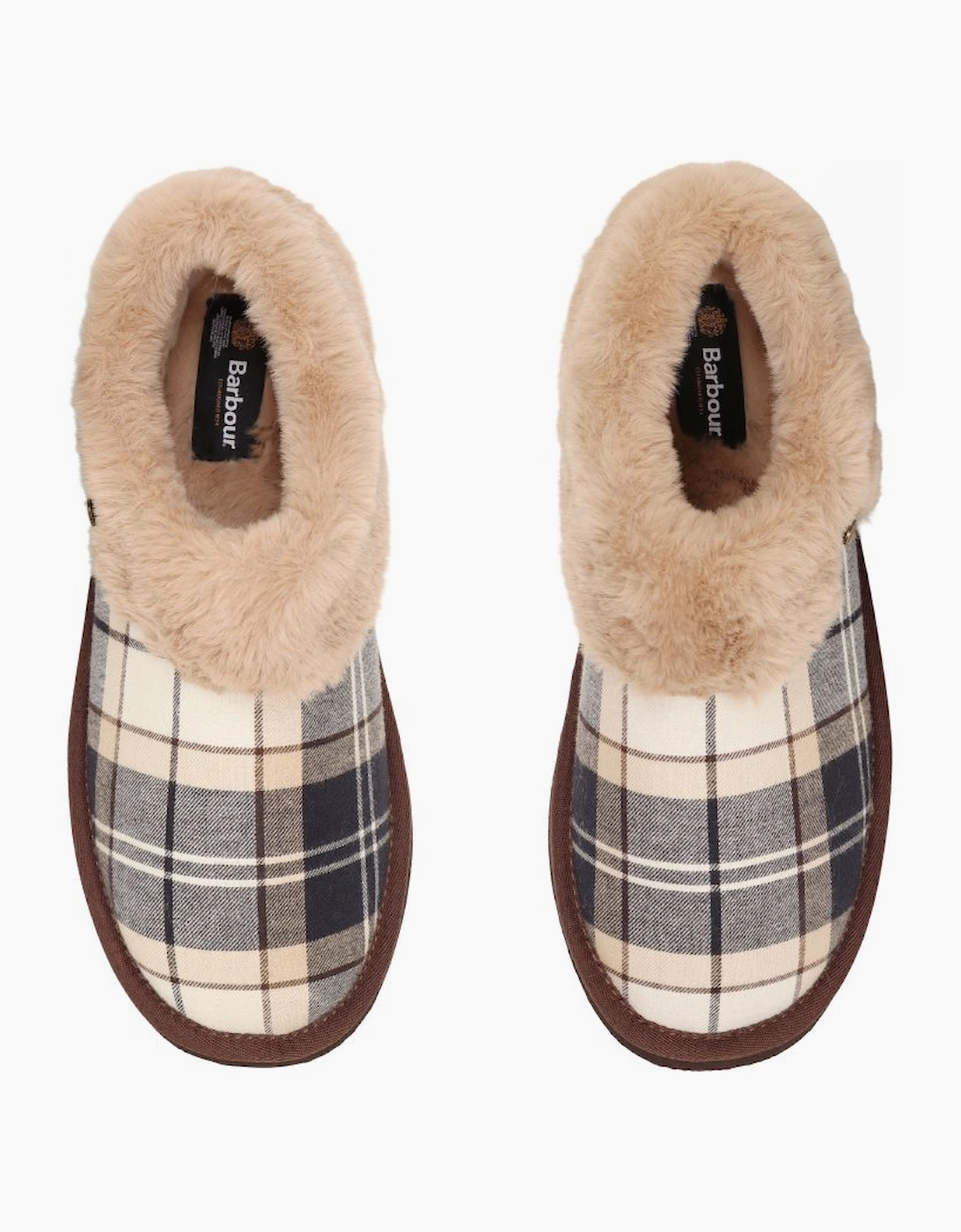 Eloise Tartan Bootie Slippers
