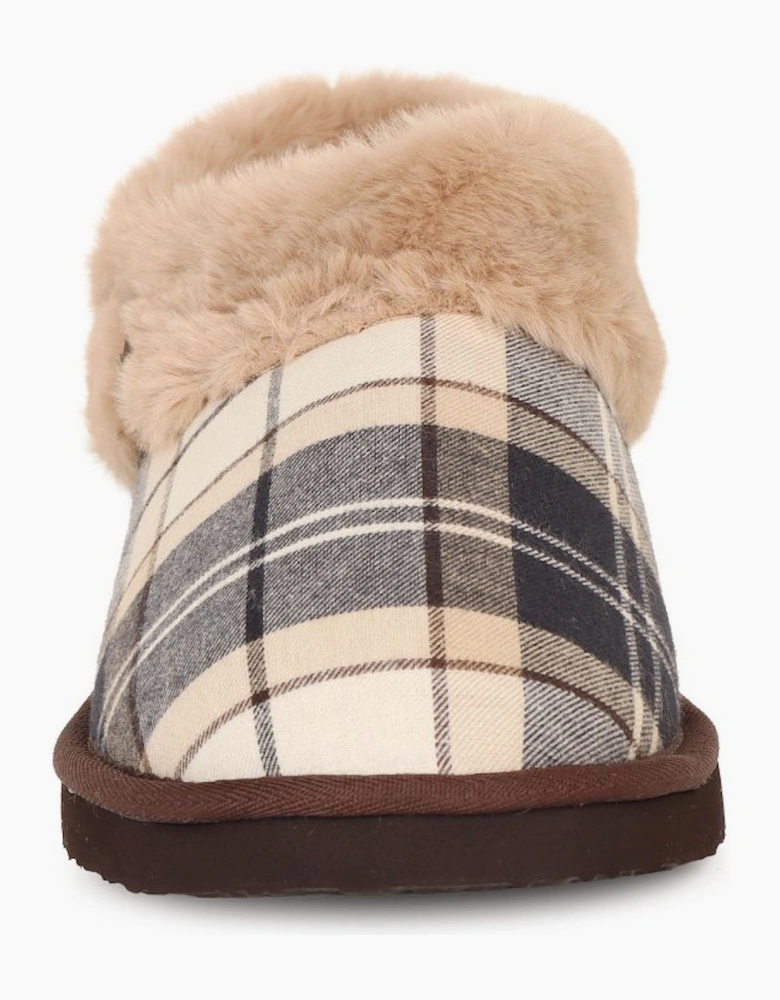 Eloise Tartan Bootie Slippers