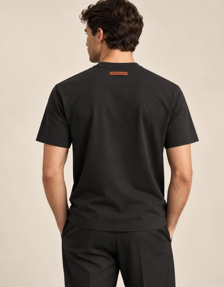 Zegna #UseTheExisting™ T-Shirt in Black