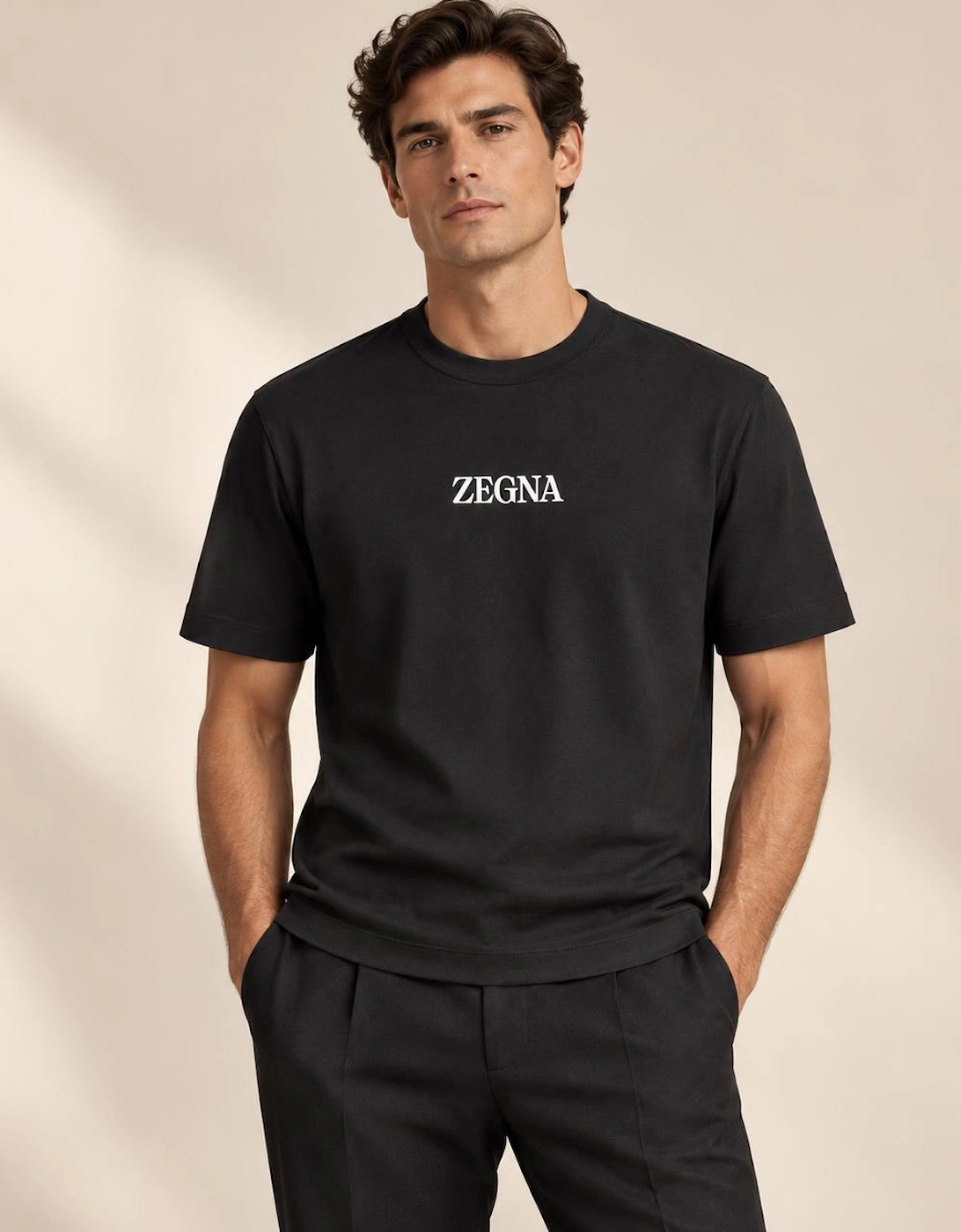 Zegna #UseTheExisting™ T-Shirt in Black