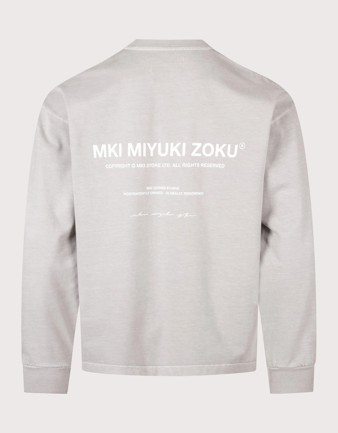 Oversized Box Fit Design Studio Long Sleeve T-Shirt