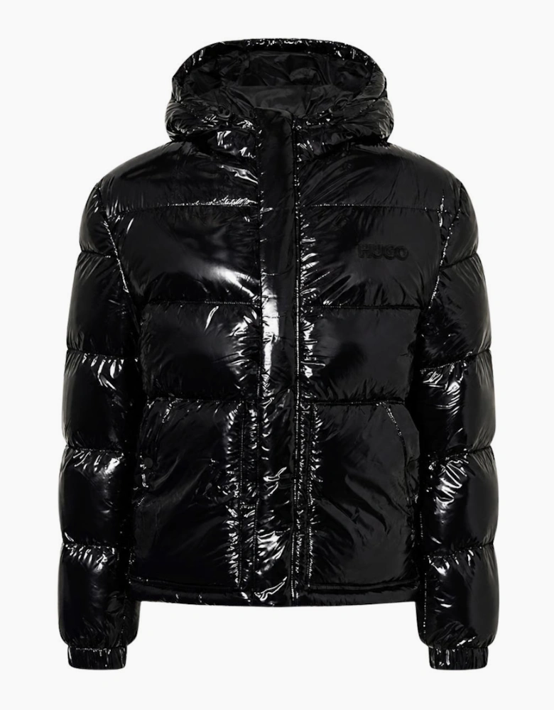 BARO Shine Effect Black Puffer Jacket