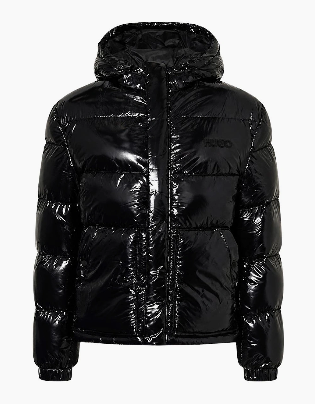 BARO Shine Effect Black Puffer Jacket