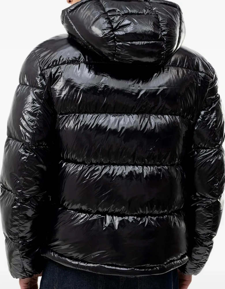 BARO Shine Effect Black Puffer Jacket