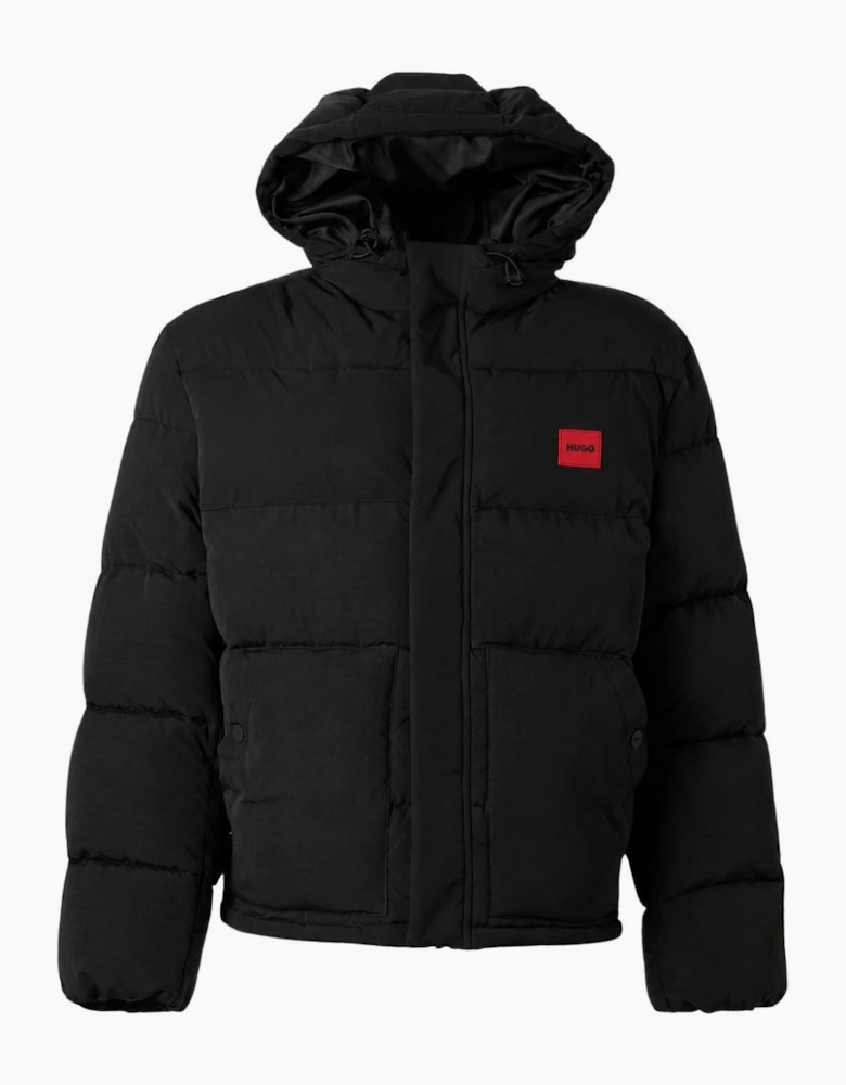 BARO Matte Effect Black Puffer Jacket