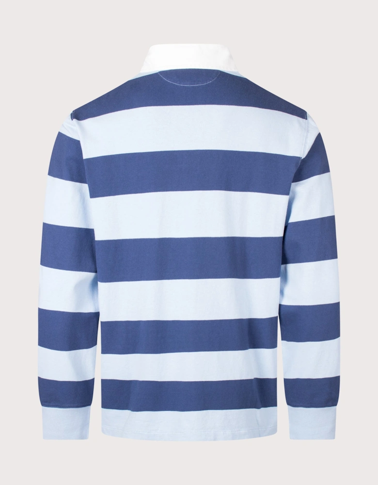 Classic Fit The Iconic Striped Rugby Shirt